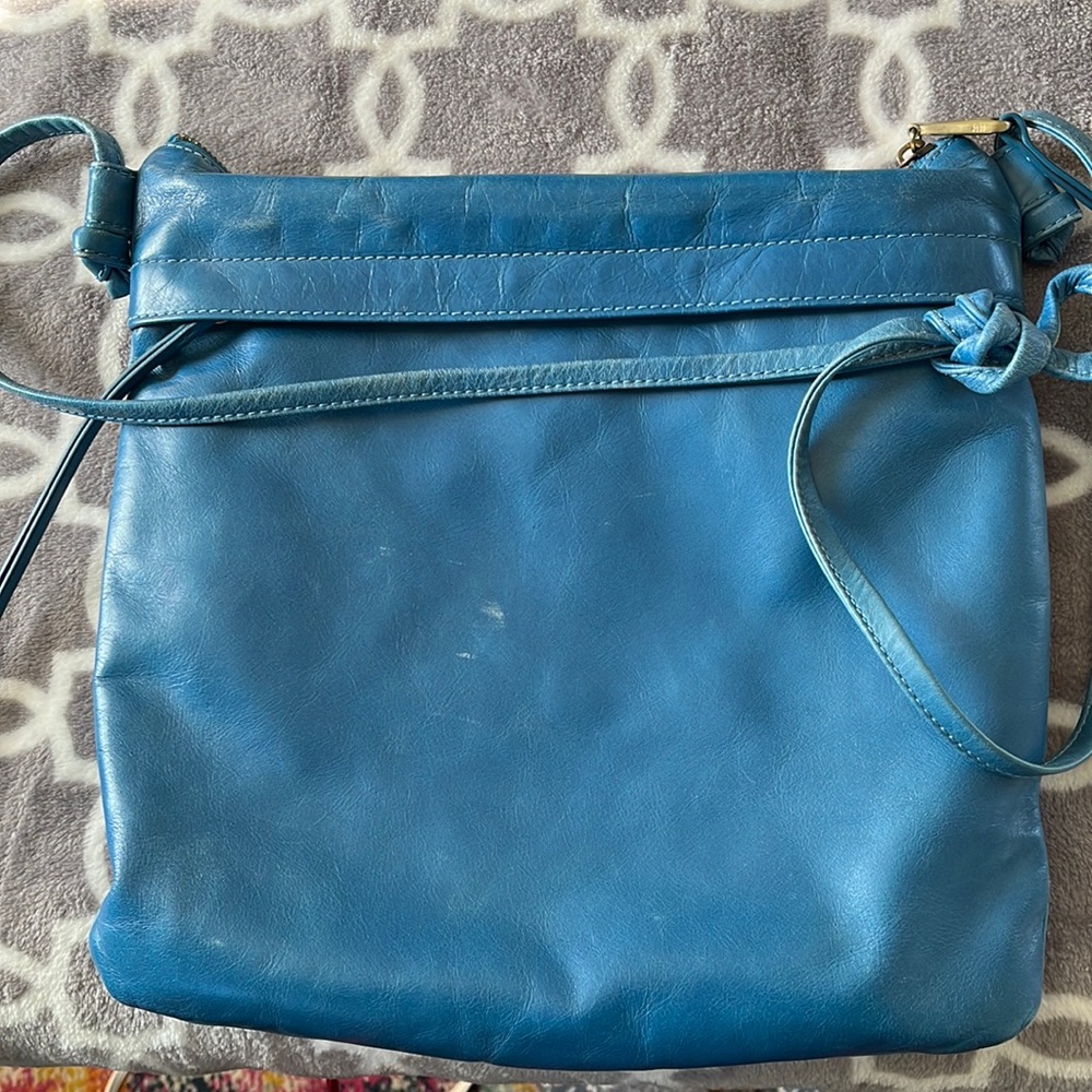 Hobo leather crossbody purse Stark Bayou